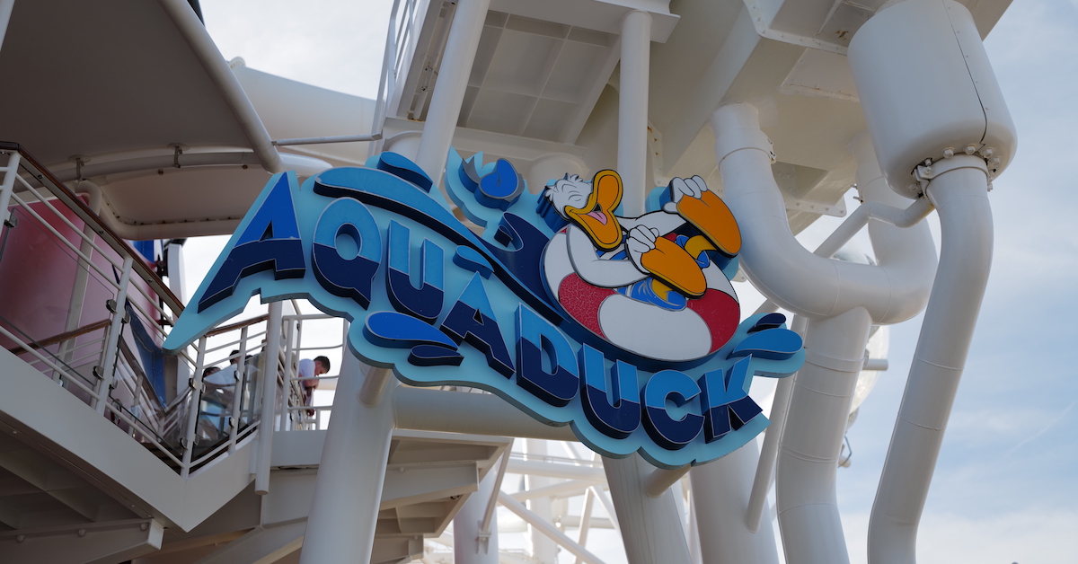 AquaDuck: Disney Cruise Line’s Water Coaster