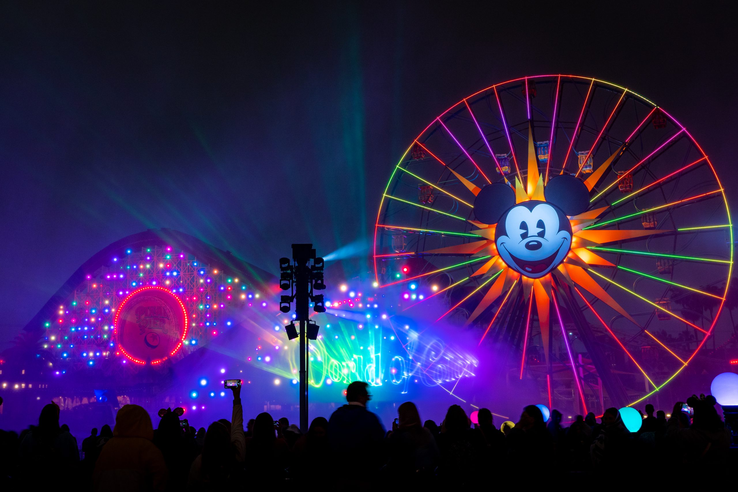 World of Color on Paradise Bay at California Adventure