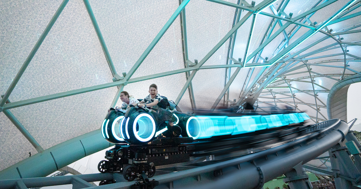 Best Disney World Rides for Teens - TRON at Magic Kingdom, ride vehicles