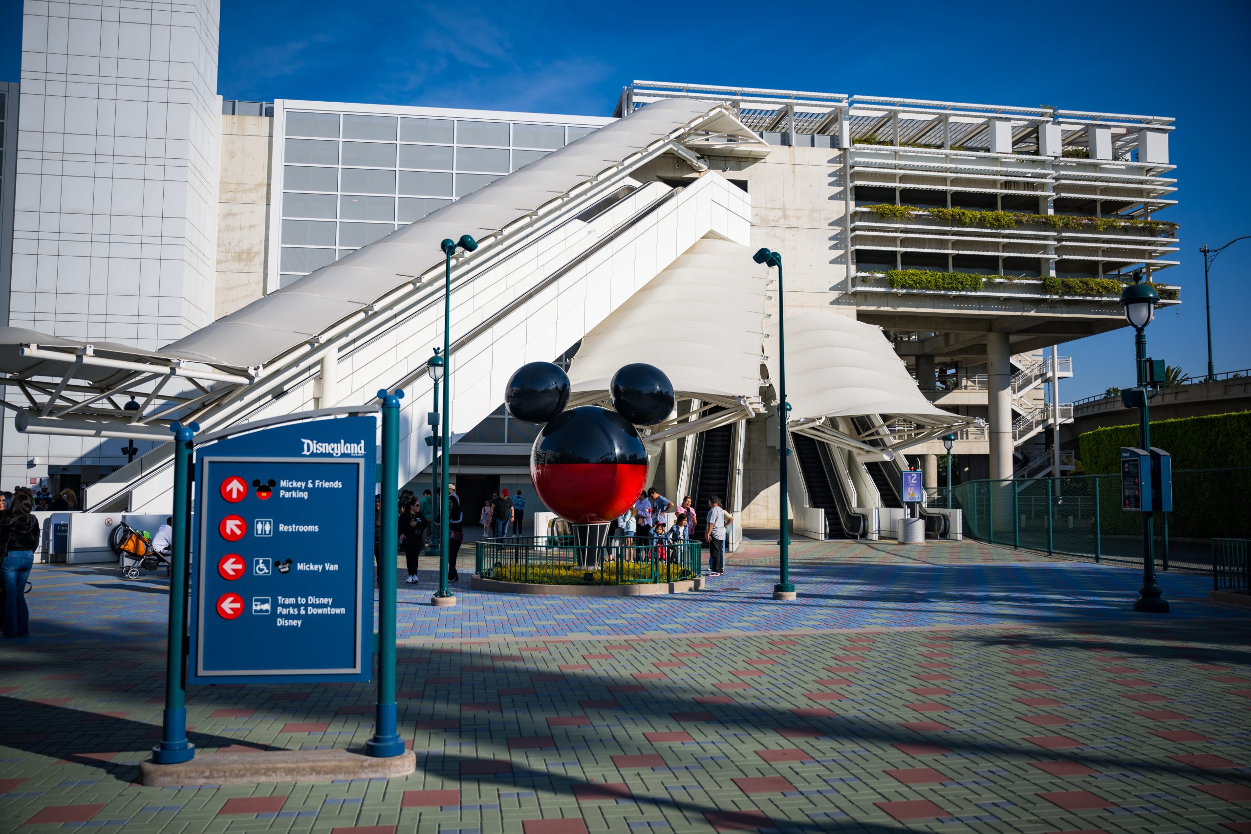 Mickey and Friends Parking Structure at Disneyland Resort