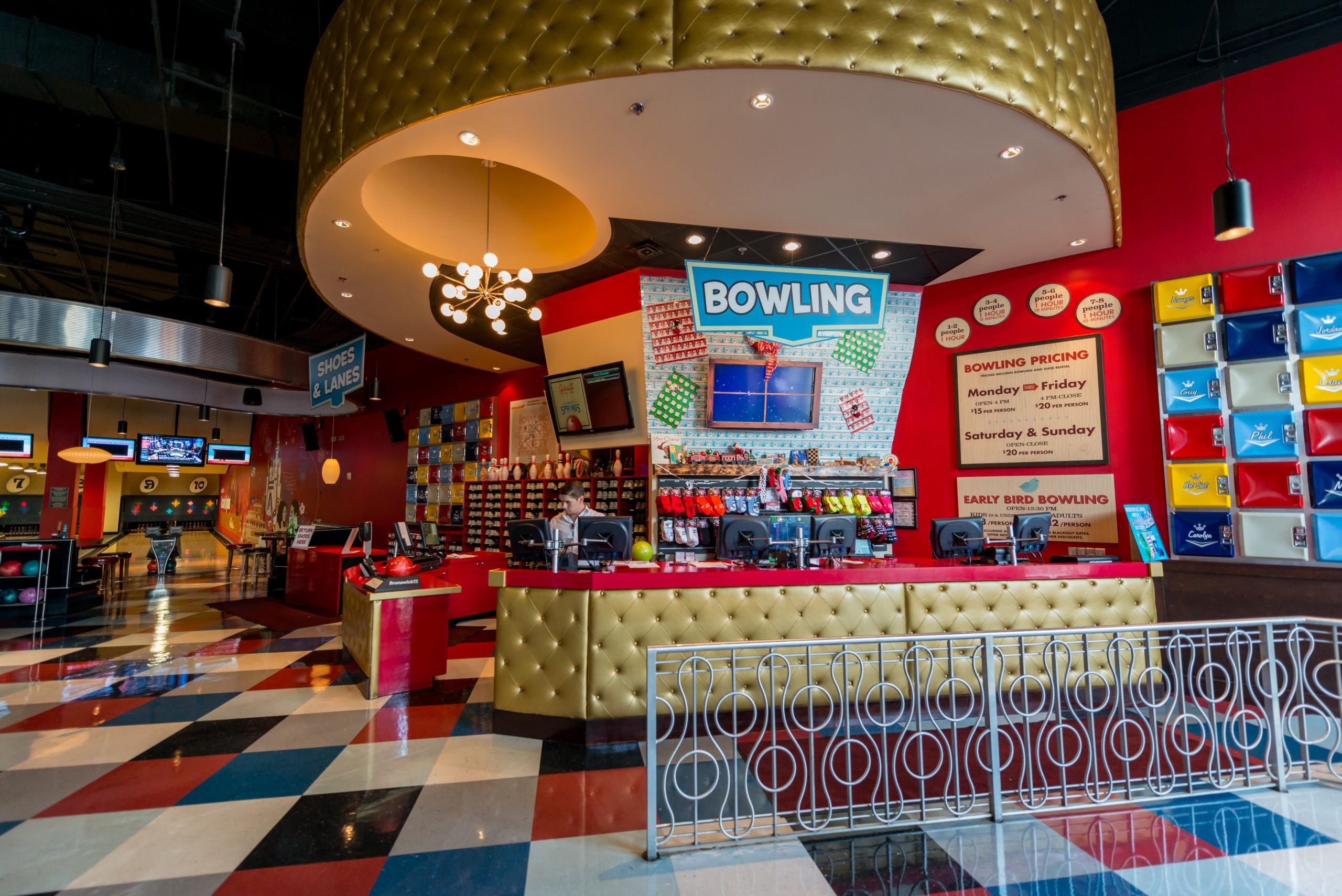 Inside Splitsville Luxury Lanes at Disney Springs West Side