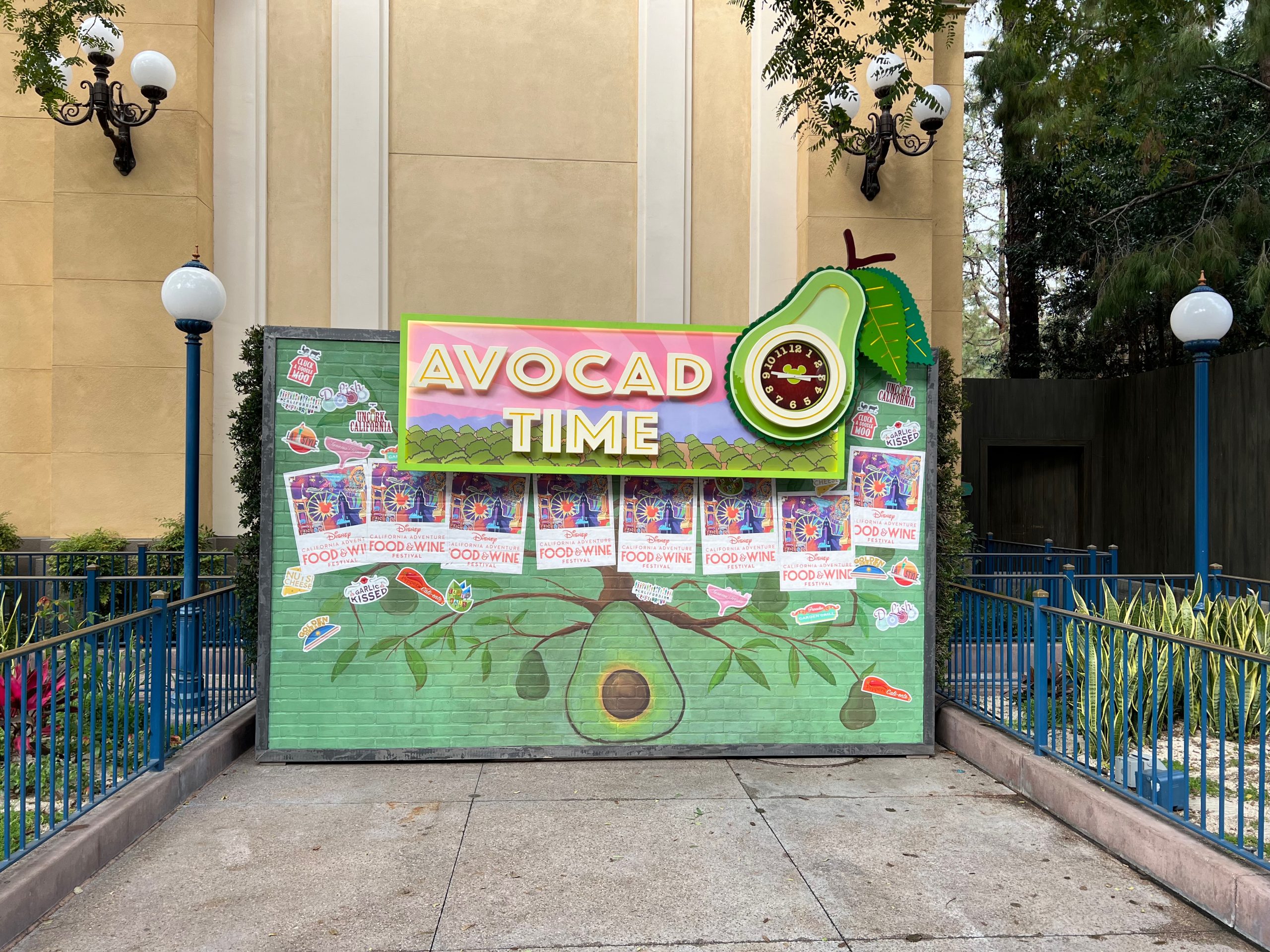 Avocado Time Photo Backdrop, DCA Food & Wine Festival with kids